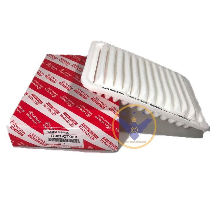 COMBO lọc nhớt, lọc điều hòa, lọc động cơ, lọc xăng Toyota Vios 2007 - 2013