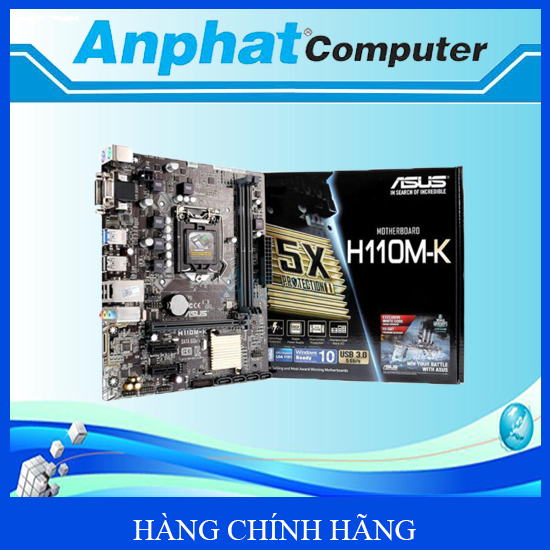 Bo mạch chủ Main Asus H110M-K - Hàng Chính Hãng 