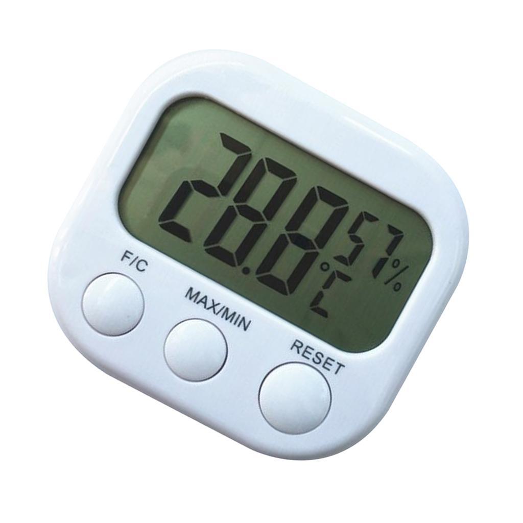 Digital Thermometer Indoor Hygrometer Humidity Meter Temperature Monitor