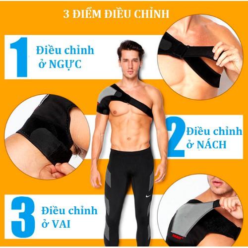 Dụng cụ đeo tay hỗ trợ thể thao SUPER SHOULDER 1 cặp trái+phải - ShopToro - AsiaMart