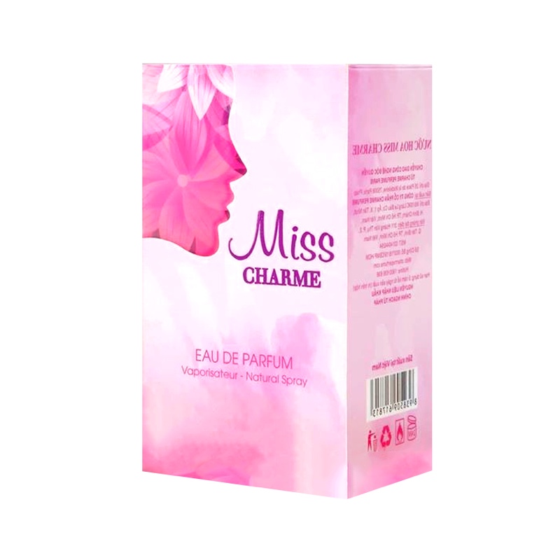 Nước hoa nữ lưu hương lâu, Charme Miss Charme, mùi hương nhẹ nhàng, mượt mà như sự âu yếm của rừng xanh, 100ml