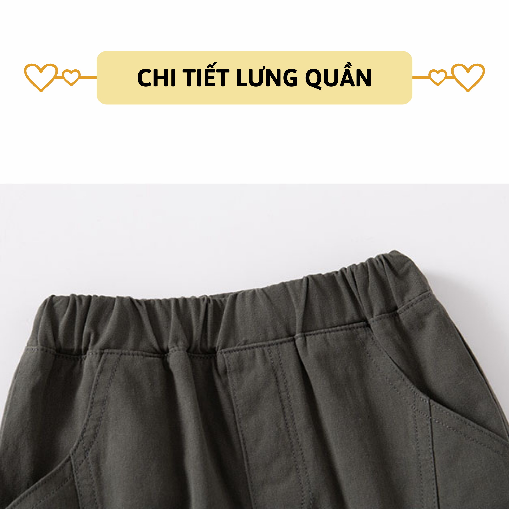 Quần short Kaki ống côn bé trai 27Kids WELLKIDS Quần đùi nam cho trẻ từ 2-10 tuổi BSKK1