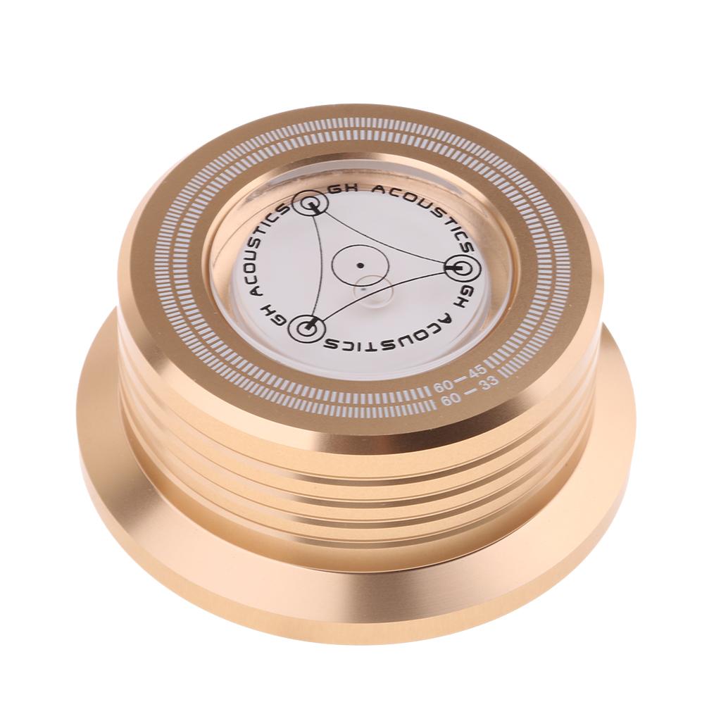 Aluminum Record Weight LP Disc Stabilizer Turntable Vinyl Clamp
