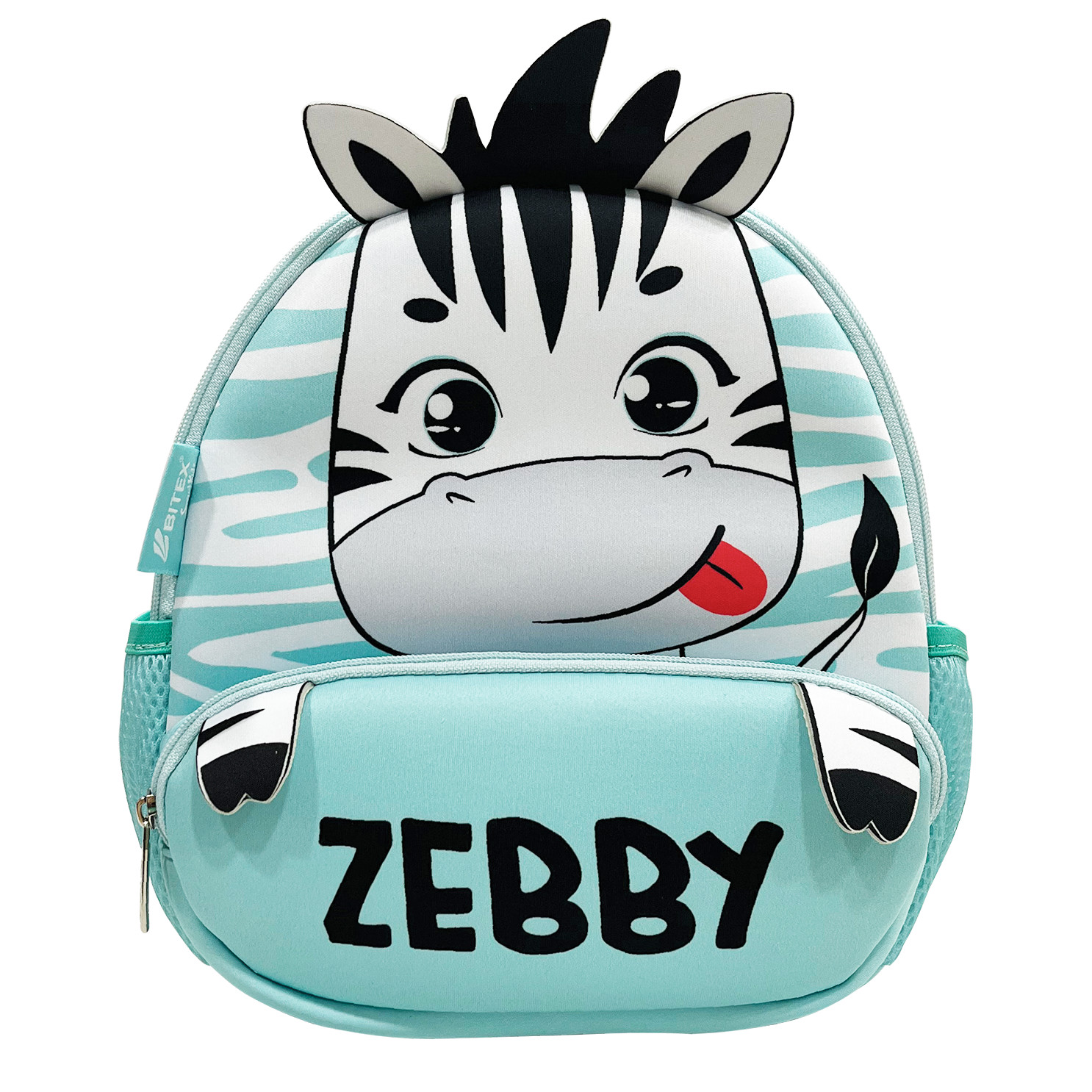 Ba lô Mẫu Giáo Cute Pets-Zebby B-043 Xanh ngọc