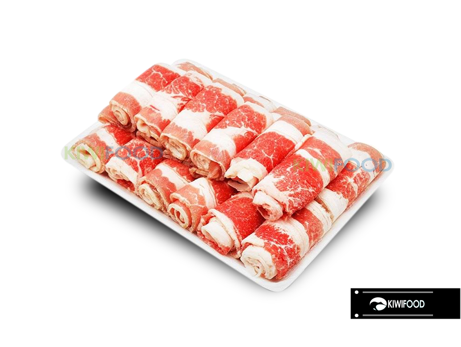 Thịt ba chỉ bò Mỹ KiwiFood 500g