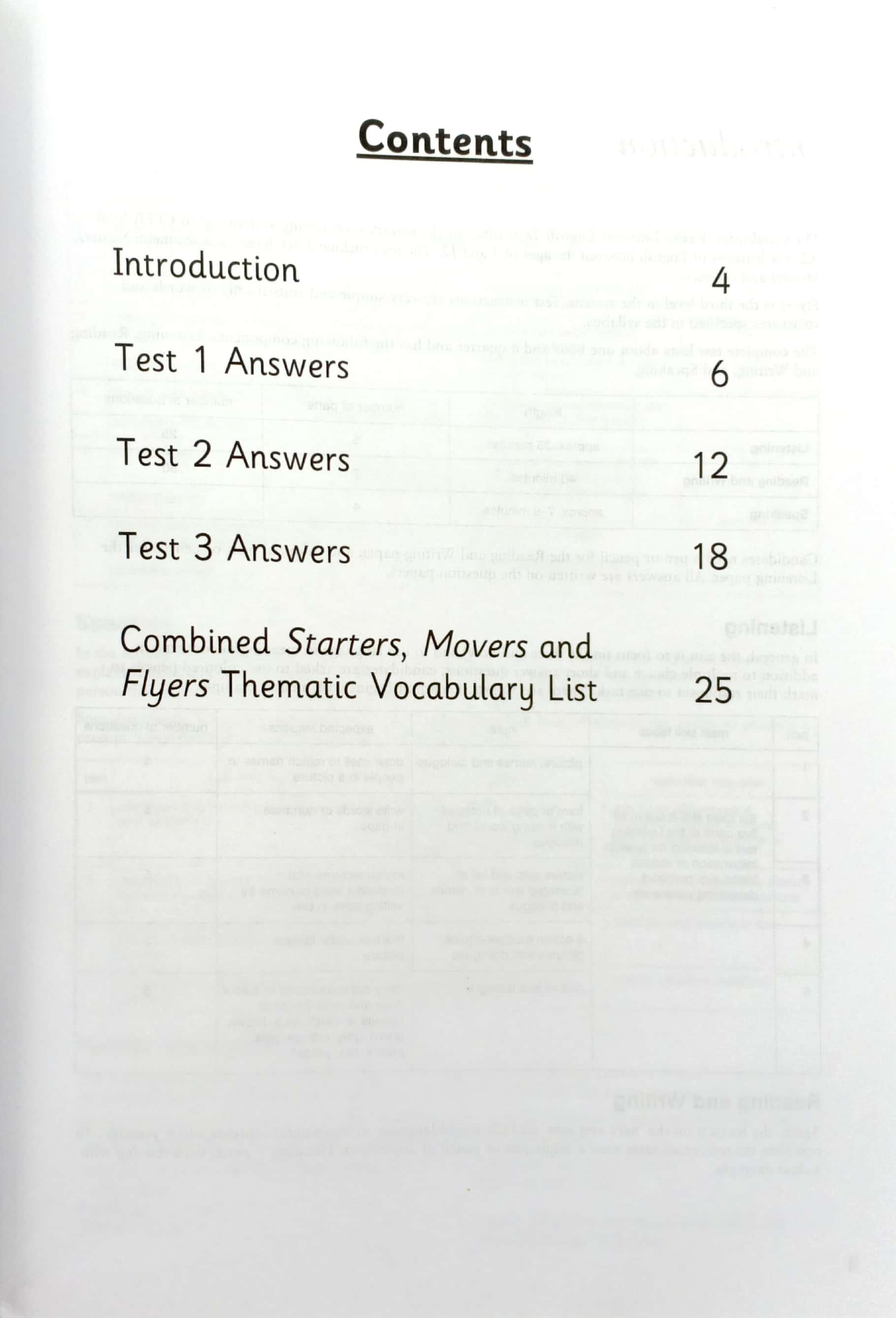 Cambridge Young Learners English Tests 7 Flyers Answer Booklet