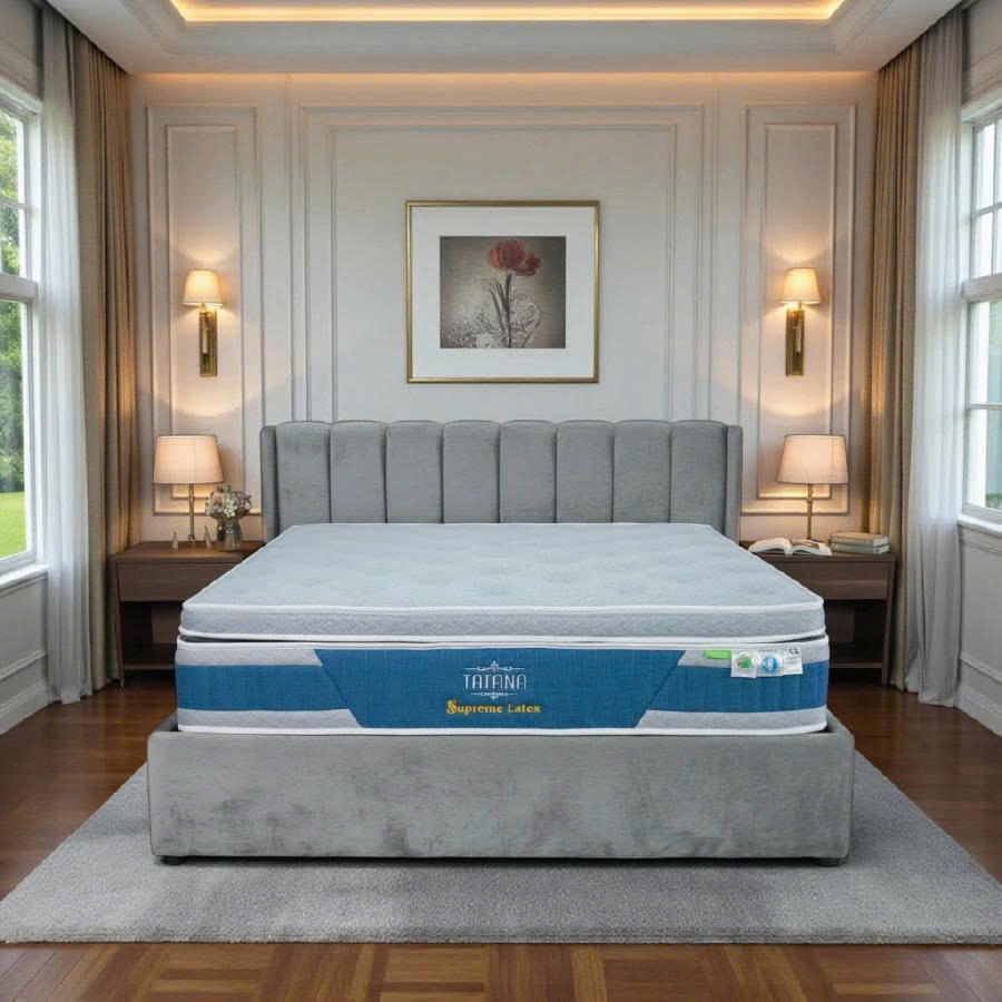 Nệm lò xo túi TATANA Supreme Latex độ dày 33 cm-Bảo Hành 10 Năm