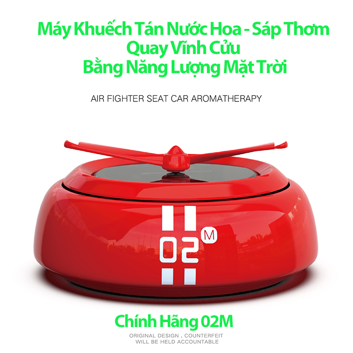 Sáp Thơm Ô Tô Gắn Taplo M02 Cánh Quạt Xoay Vô Cực Tự Quay Bằng Năng Lượng Mặt Trời Khuếch Tán Nước Hoa Khử Mùi Cao Cấp Mẫu Mới Năm Nay