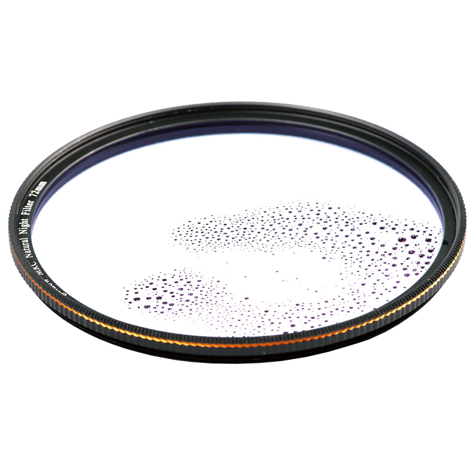 Night Filter for Clear Night Scenes Photography Optical Glass Material Light Pollution Reduction