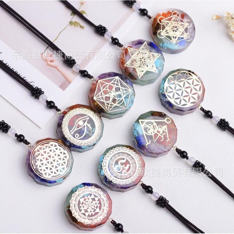 Bộ 10 Sticker Trang Trí Resin Orgonite Kích Thước 4cm - Trường Thịnh Sài Gòn