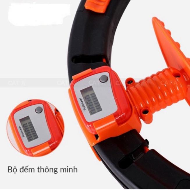 Vòng lắc eo giảm mỡ tự động chỉnh cân nặng vòng eo đồng hồ điện tử tự động đếm số