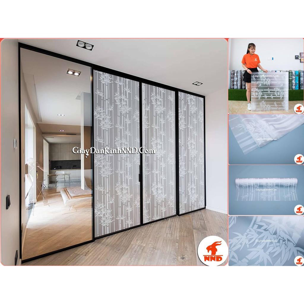 Giấy Decal Dán Kính Hoa Văn Trang Trí 3D Hàng Đài Loan Cao Cấp Khổ Rộng 0.9m