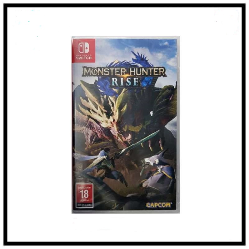 Game Monster Hunter Rise Cho Máy Game Nintendon switch-Nhâp Khẩu