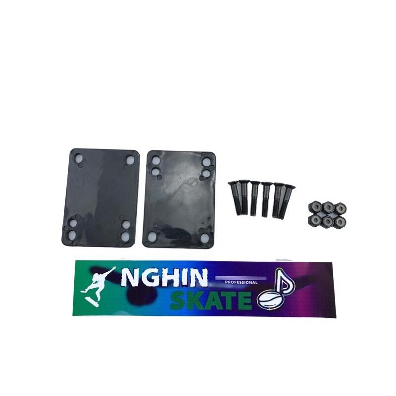 Bộ ốc ván trượt Set Hardware + Raiser (Cruiserboard) Type 2