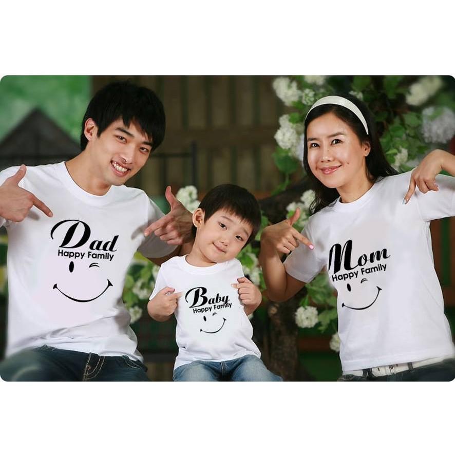 set gia đình 3 áo :DAD-MOM-BABY