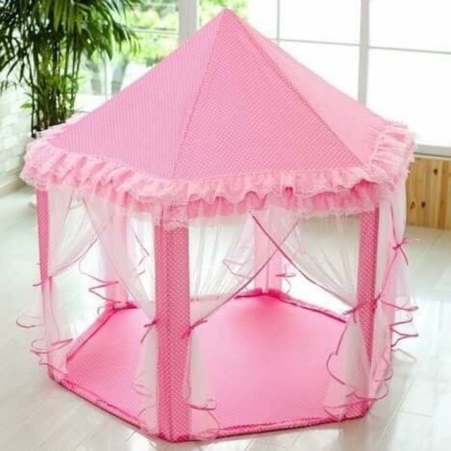 Lều Công Chúa Hoàng Tử Hình Lục Giác Cho Bé Kích Thước 135*140 cm