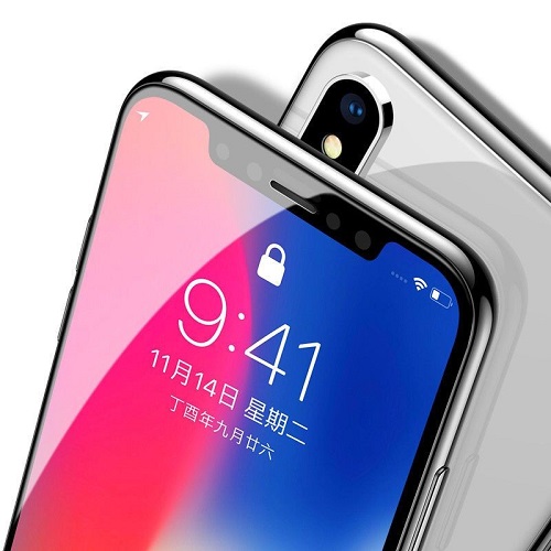 Kính cường lực siêu bền Baseus Curved chống bám vân tay dành cho iPhone ( nhiều lựa chọn ) - Hàng chính hãng