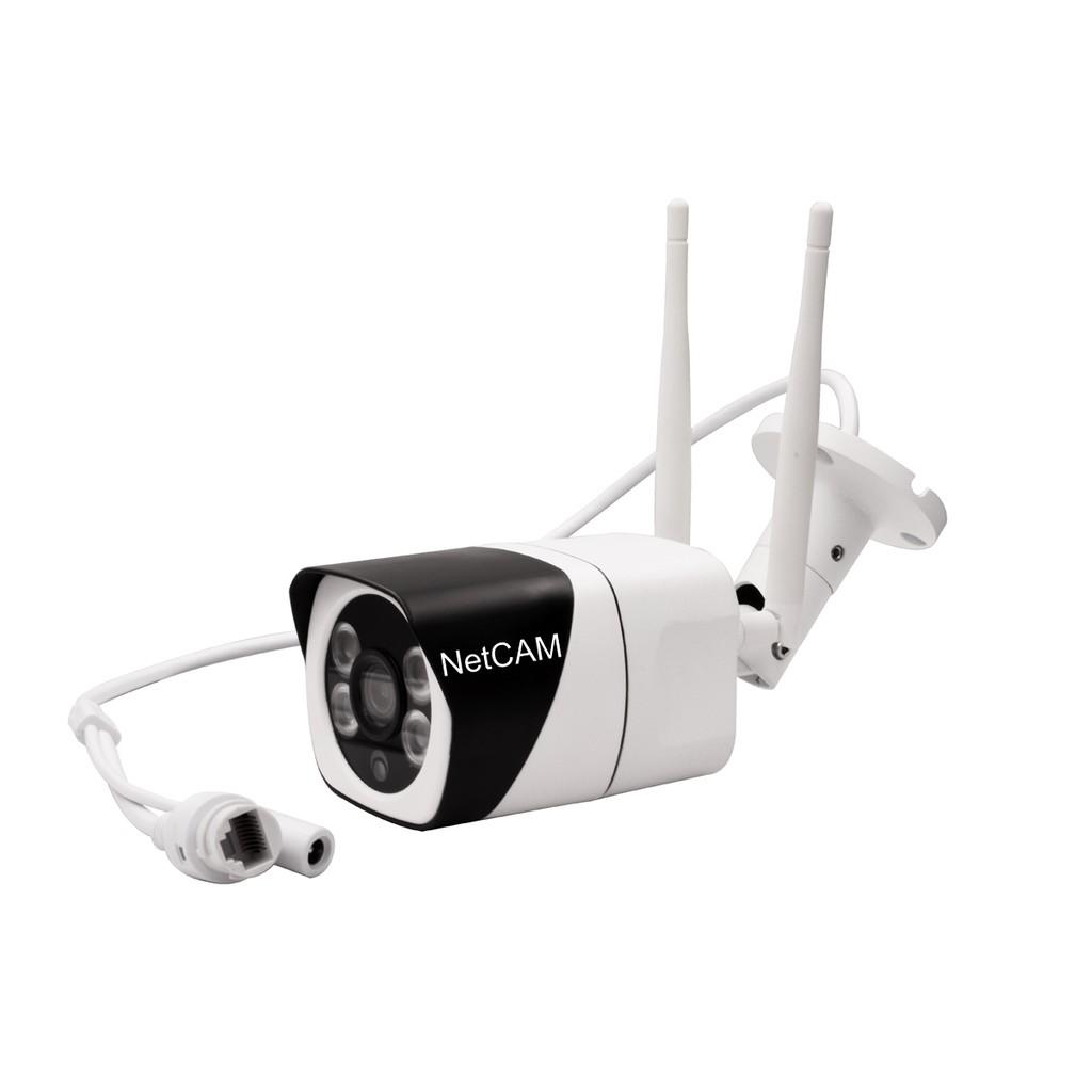 Camera IP Wifi giám sát ngoài trời NetCAM NTL2.0, đàm thoại 2 chiều, phát hiện chuyển động, chống nước chuẩn IP66 - Hàng chính hãng