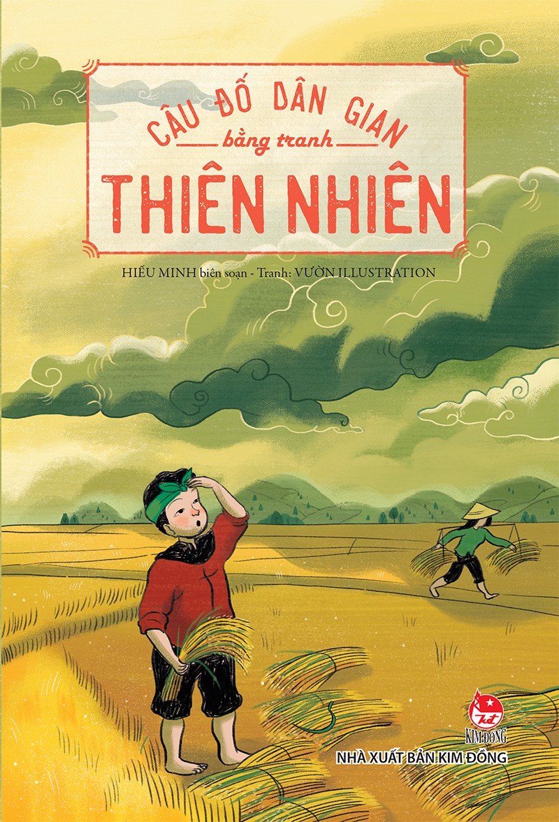 Sách - Combo Câu Đố Dân Gian Bằng Tranh - Thiên Nhiên + Con Người (2 cuốn) - NXB Kim Đồng