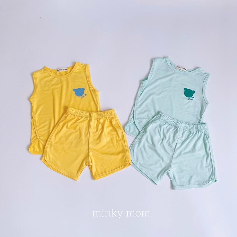 BỘ BA LỖ THUN LẠNH MINKY MOM CHO BÉ TRAI - BÉ GÁI 8-30KG