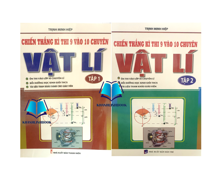 Sách - Combo Chiến Thắng Kì Thi Lớp 9 Vào Lớp 10 Chuyên Vật Lí - tập 1 + 2