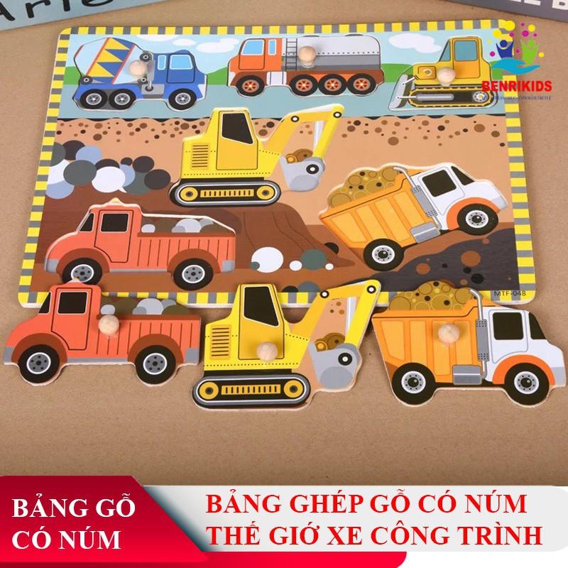 Bảng Ghép Hình Phát Triển Tư Duy Về Thế Giới Xung Quanh