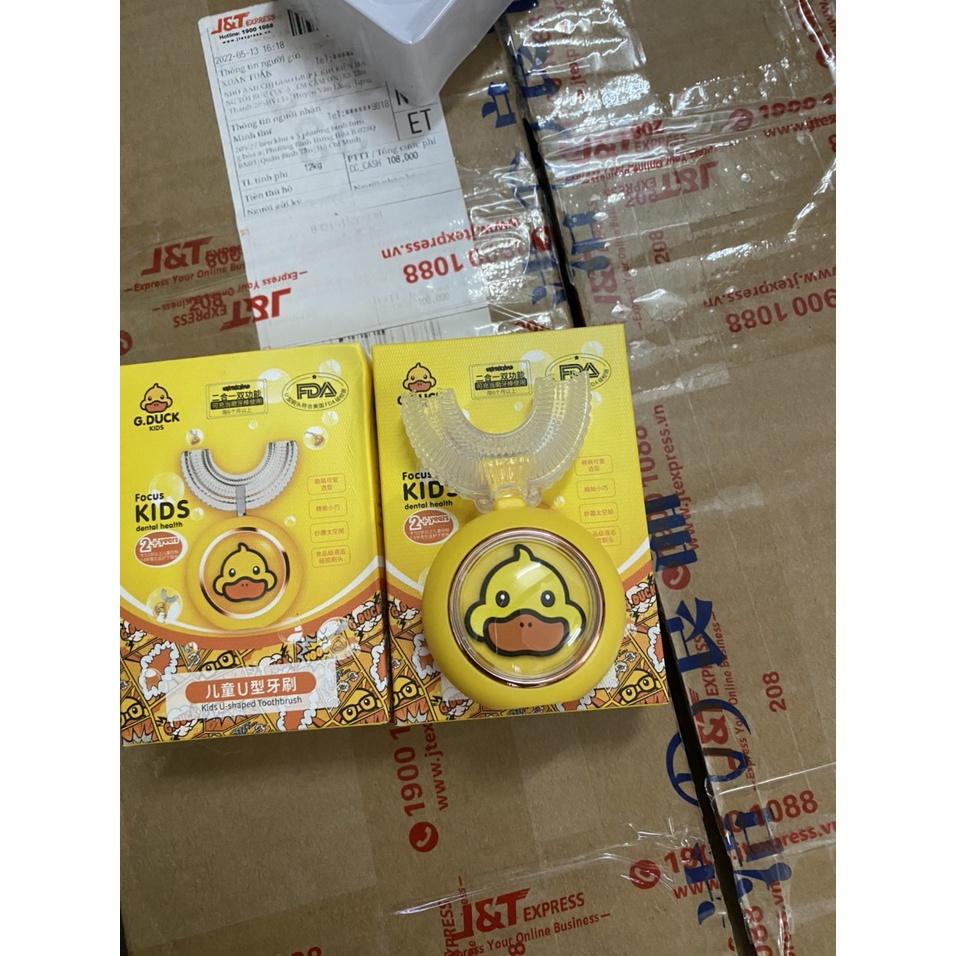 Bàn Chải Chữ U Hình Vịt Siêu Xinh Siêu Hót