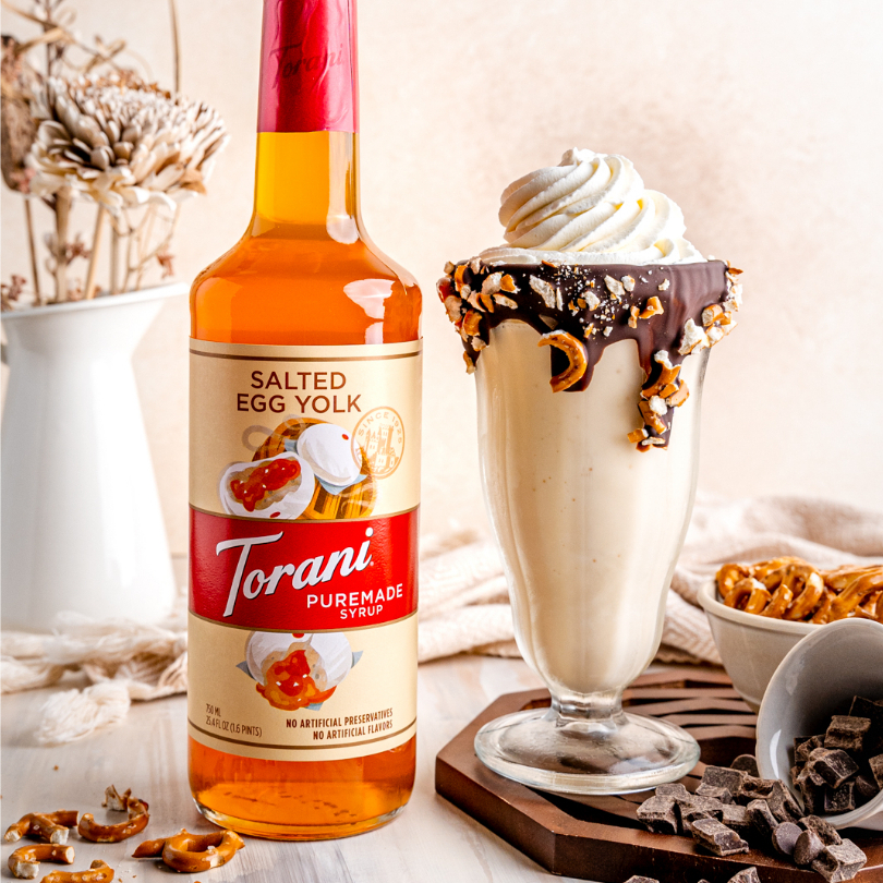 Sirô Hương Vị Lòng Đỏ Trứng Muối Torani Puremade Salted Egg Yolk Syrup