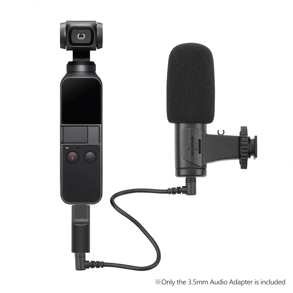 Bộ chuyển đổi âm thanh micrô Type-C sang 3,5 mm để kết nối micrô bên ngoài Tương thích với DJI Osmo