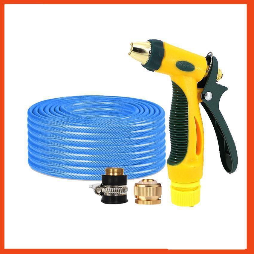 Bộ dây vòi xịt nước rửa xe, tưới cây tăng áp 3 lần,loại 3-5M 206317