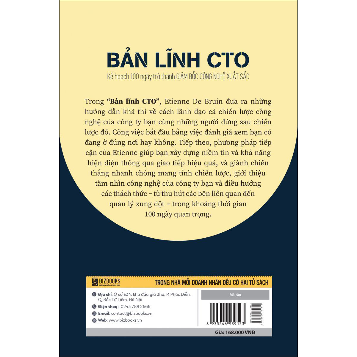 Bản lĩnh CTO: Kế hoạch 100 ngày trở thành giám đốc công nghệ xuất sắc