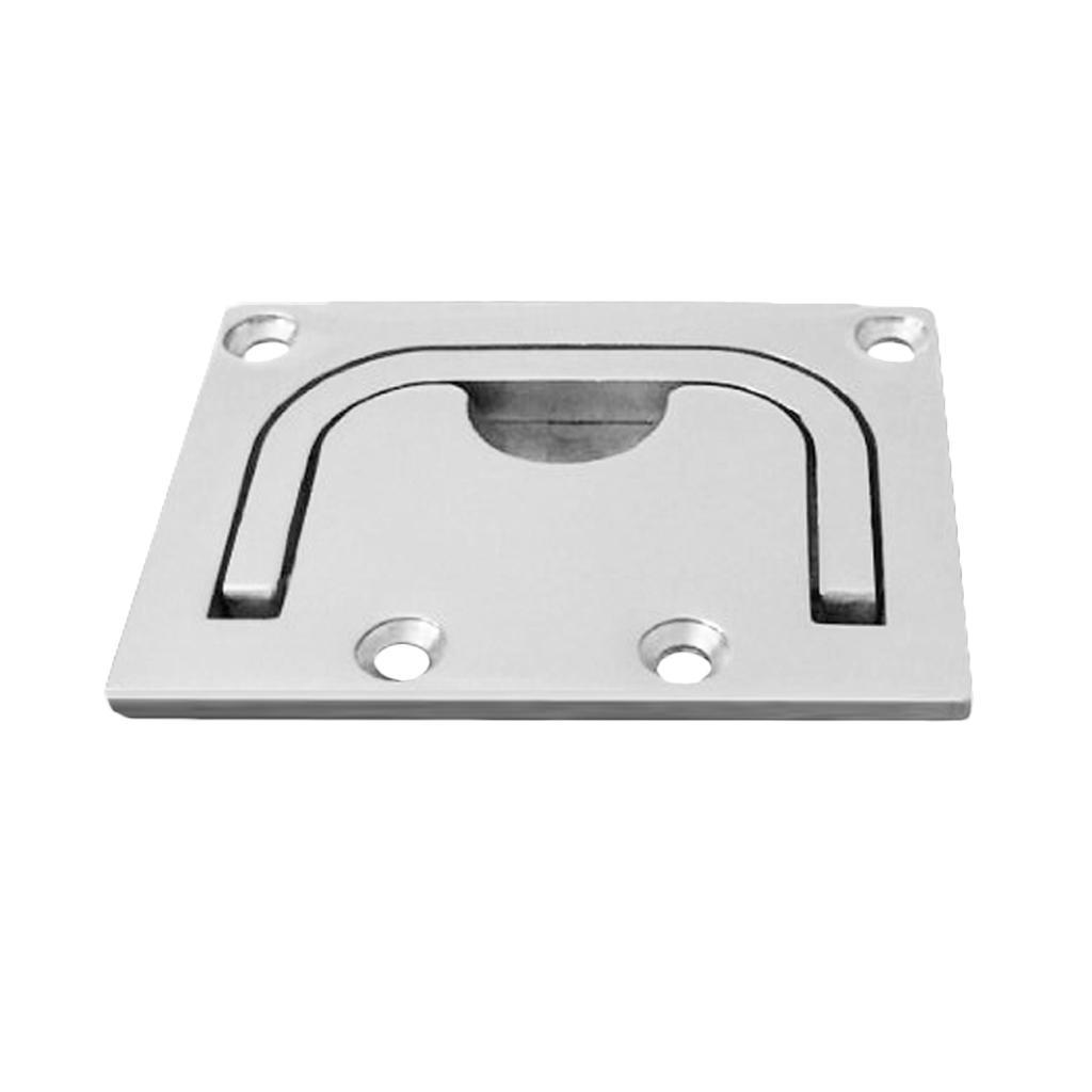 2 pieces 316 stainless steel boat cabinet locker lift / pull handle