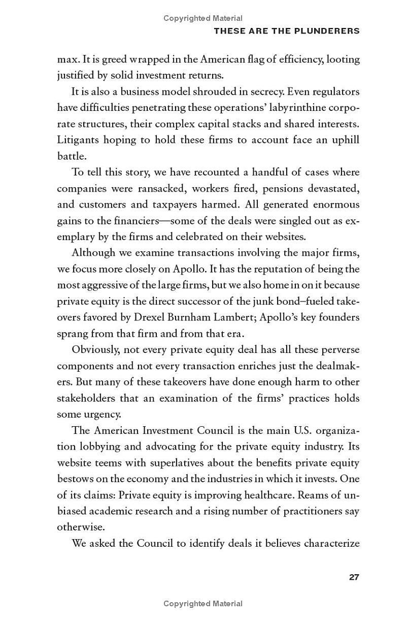 Sách ngoại văn: These Are The Plunderers