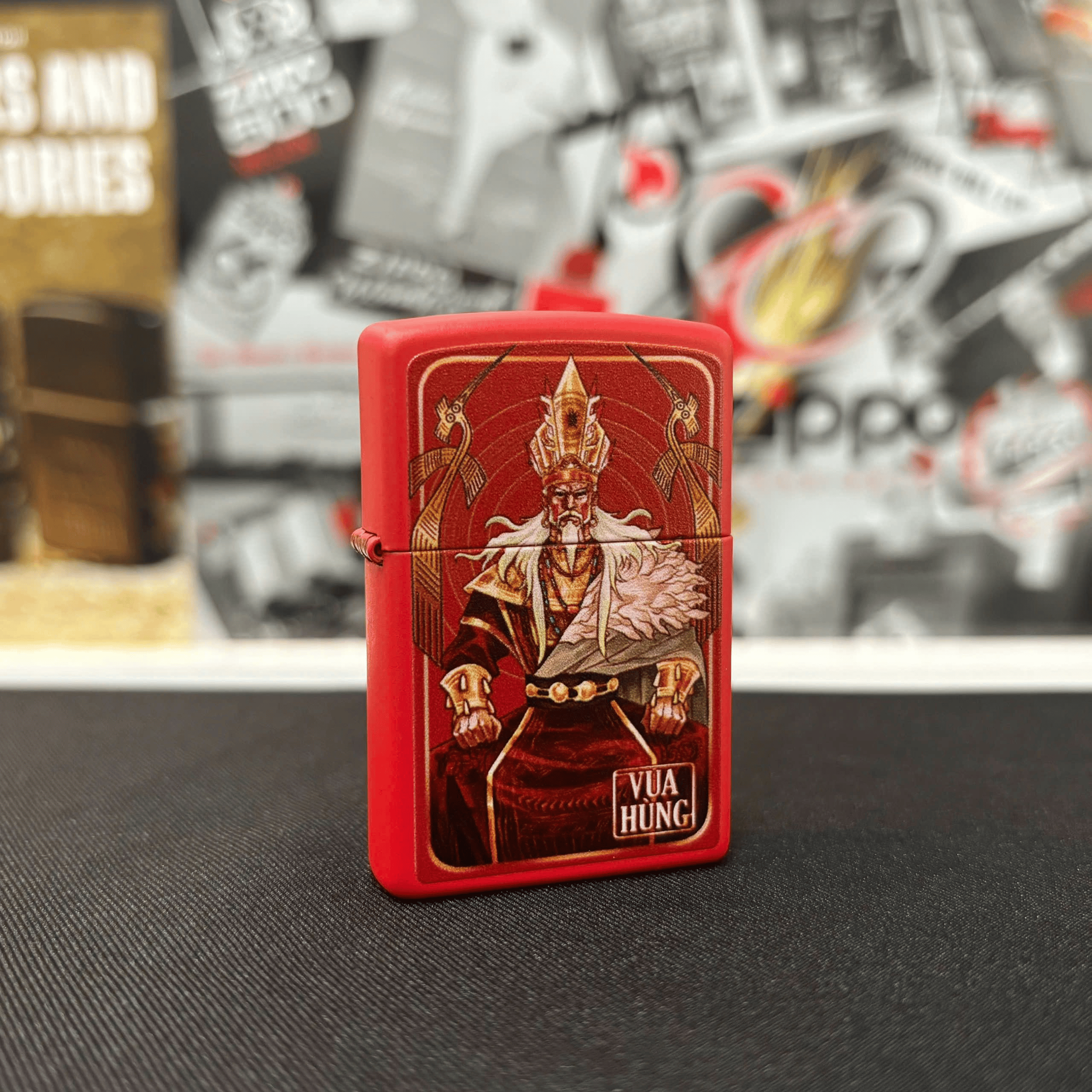 Zippo Hùng Vương bản Độc Quyền - Thiết kế mang đậm dấu ấn văn hóa Việt Nam - Hàng chính hãng 100%