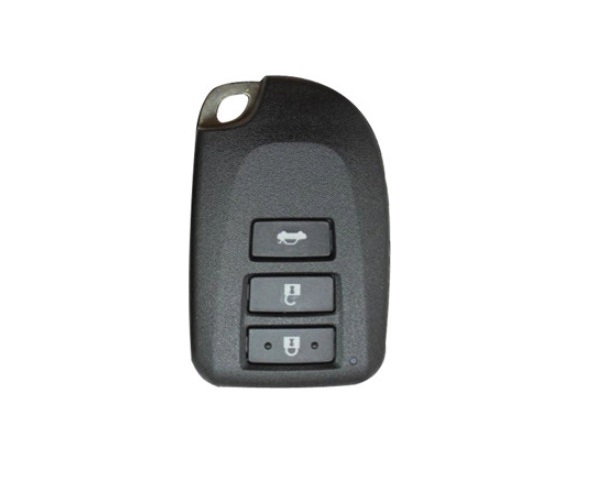 Bao Da Chìa Khóa Handmade cho Ô Tô Toyota Yaris / Vios 3 nút bấm Da Bò Thật