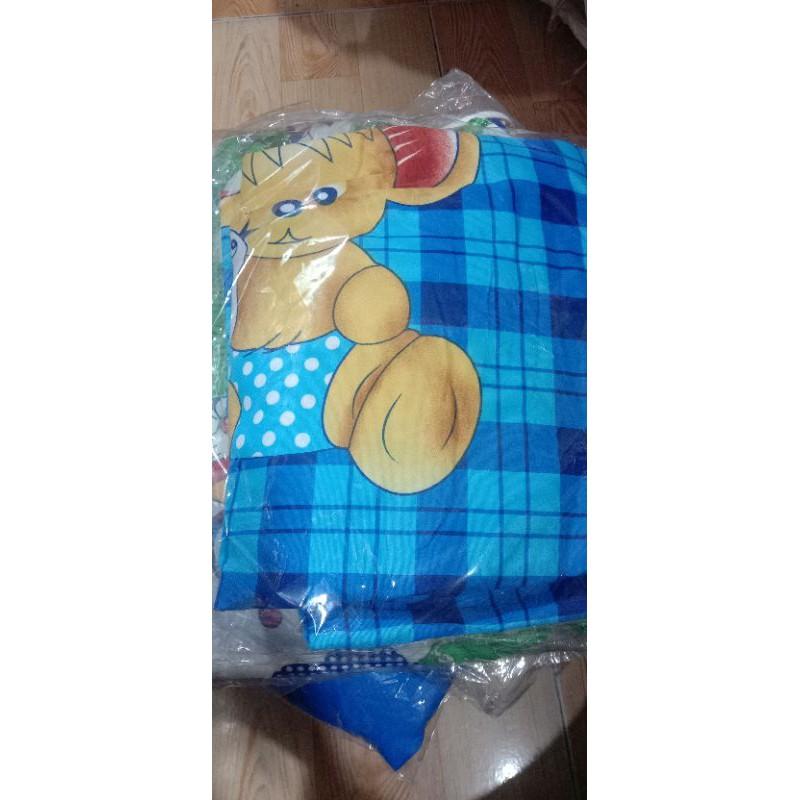 Bộ 4 món drap + áo gối cotton poly hàn quốc