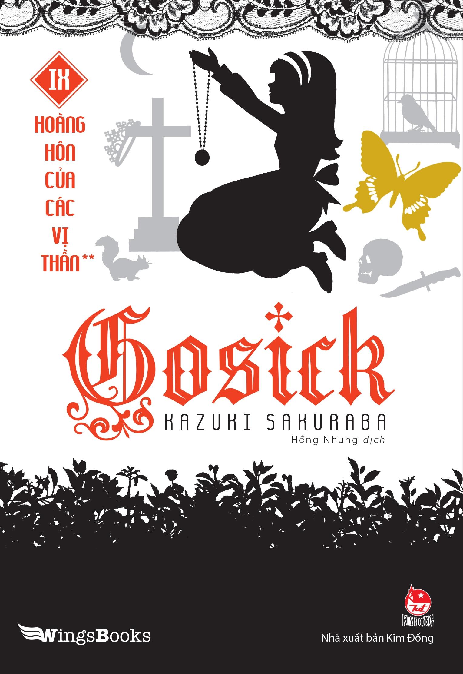 Bộ Gosick - Tập 8 + 9 - Tặng Kèm 2 Bookmark + 01 Sticker