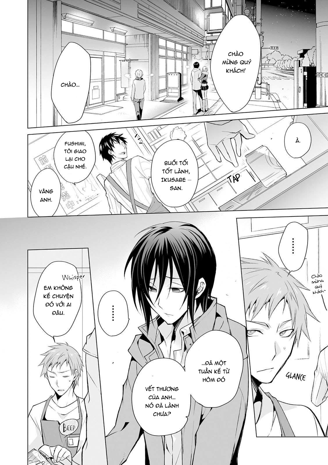 anh chàng người sói và tiểu thuyết gia lập dị chapter 4.1 8