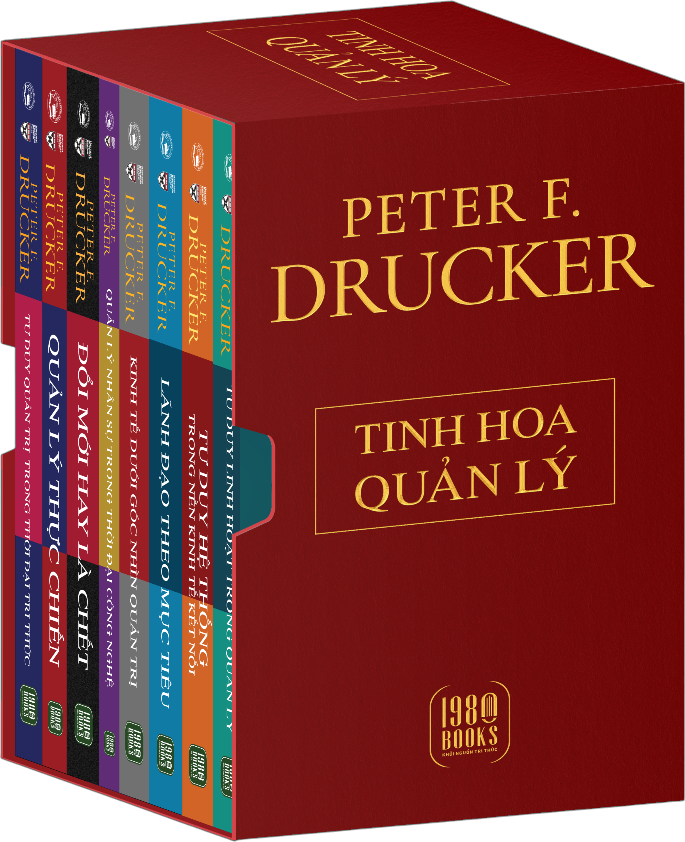Sách - Boxset Tinh Hoa Quản Lý (Hộp 8 Cuốn)