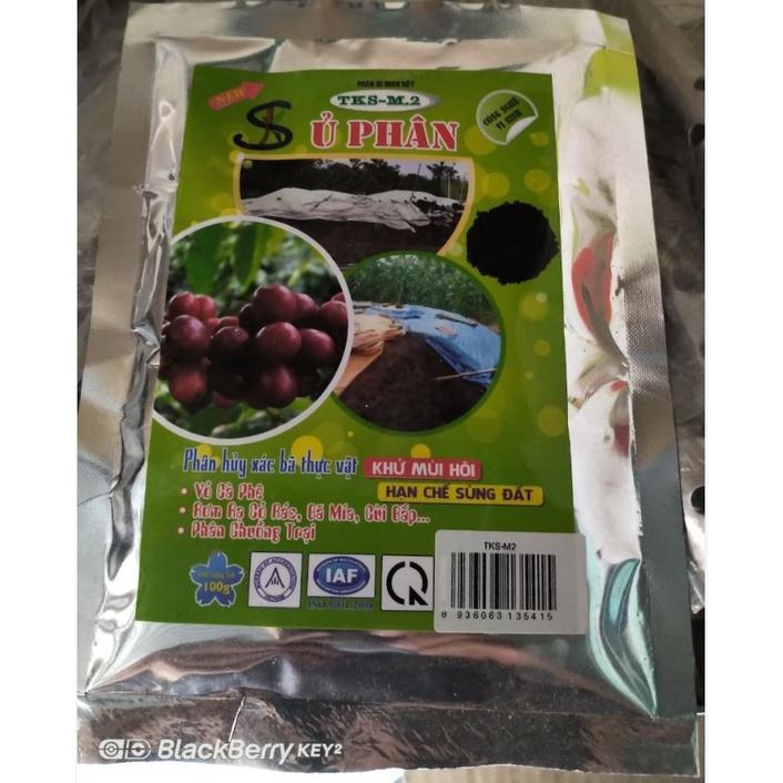 Ủ Phân Hữu Cơ Chế Phẩm Vi Sinh Vật Tks-M2 100G