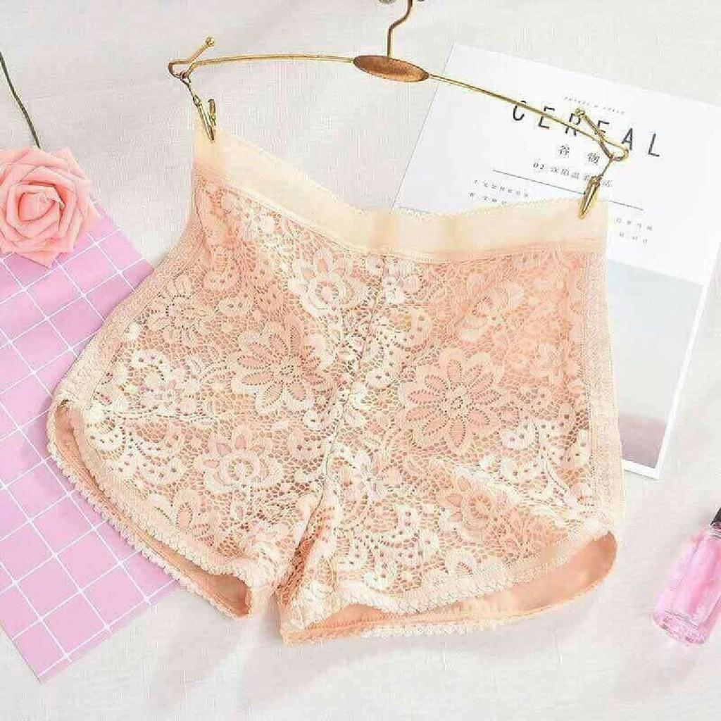 Hot 2018 - quần mặc trong váy hoa cúc, 2 lớp, REN XỊN, LOẠI 1