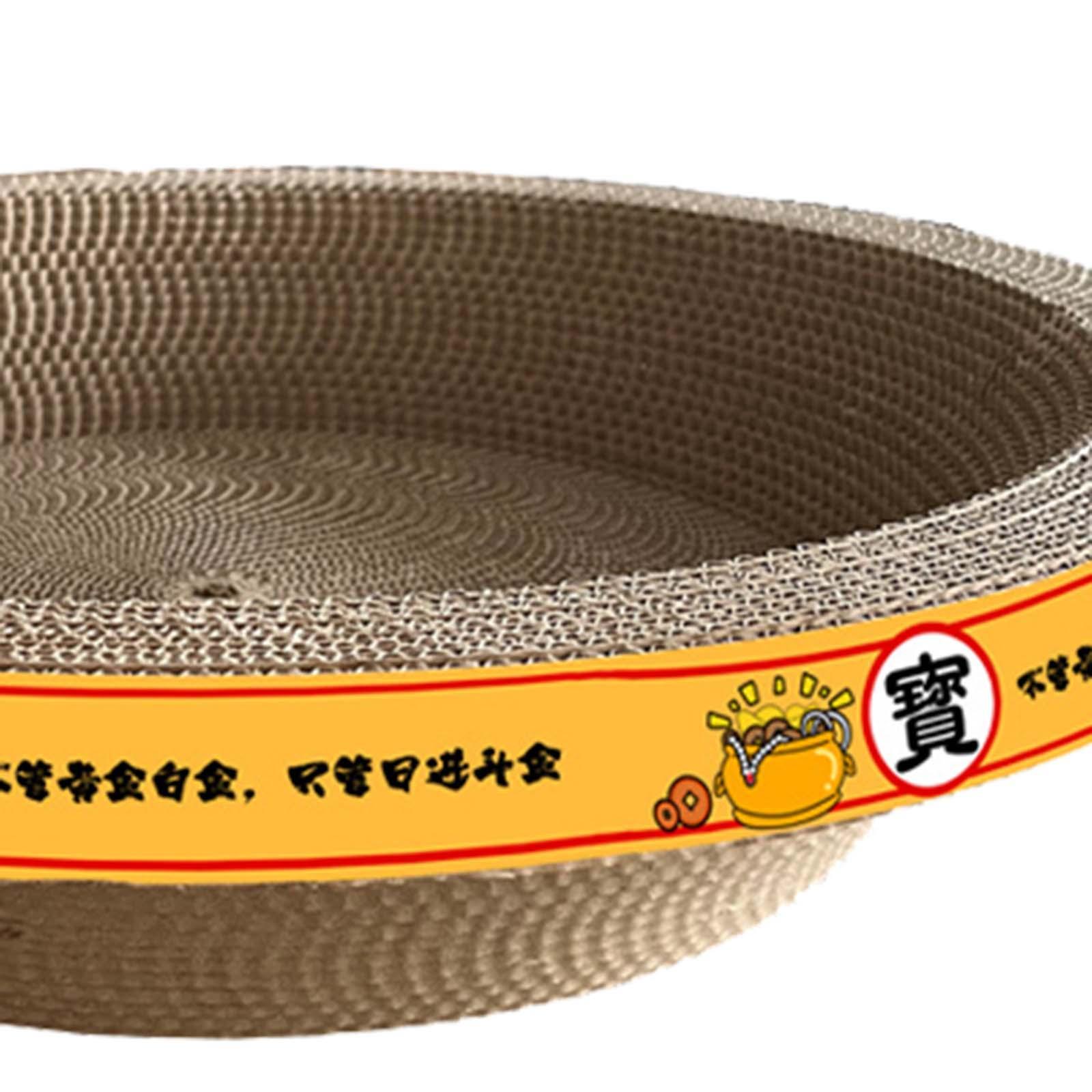 Cat Scratcher Cardboard Cat Scratcher Bowl Corrugated Scratch Pad Lounge Bed