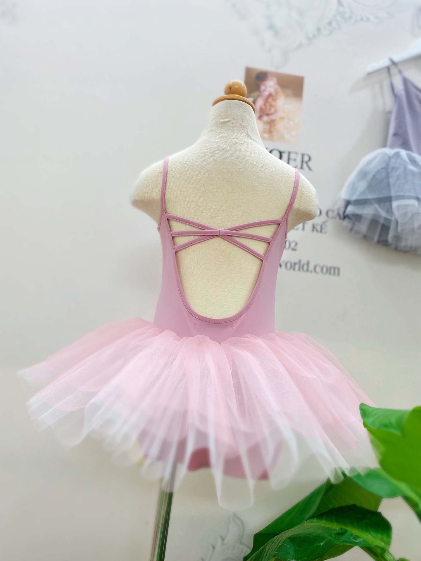 ĐẦM MÚA BALLET CHO BÉ PD400 GINGER WORLD