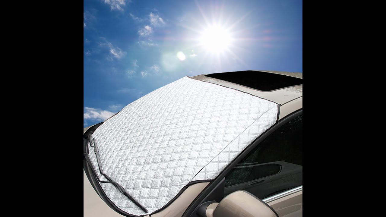 TẤM CHE NẮNG KÍNH LÁI 2 MẶT CARBON PHẢN QUANG CÓ ĐỘ BỀN CAO+ VẢI POLYESTER CHỐNG TRẦY KÍNH
