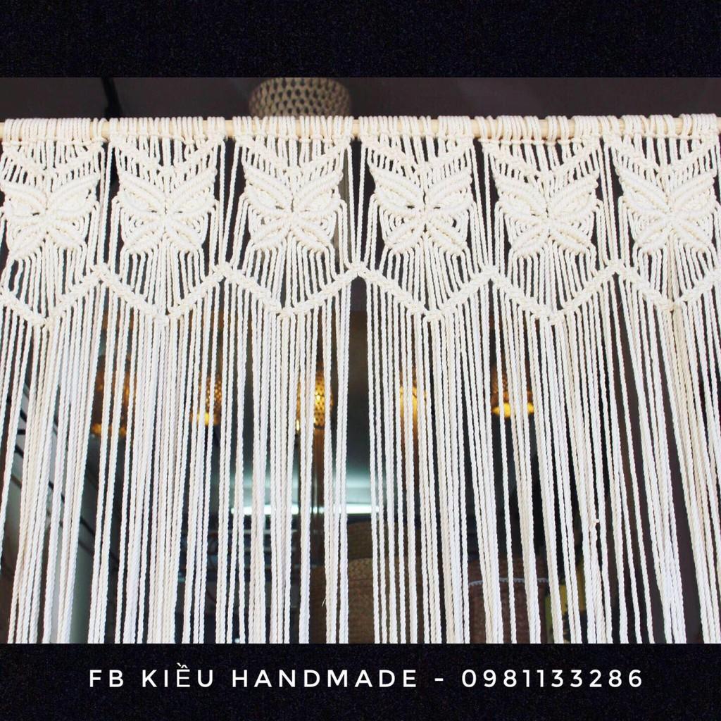 Rèm cửa sổ handmade - Rèm cửa sổ macrame - sản phẩm decor