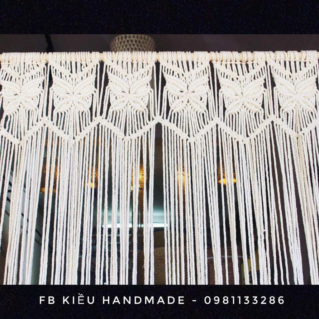    Rèm cửa sổ  handmade - Rèm cửa sổ macrame - sản phẩm decor  