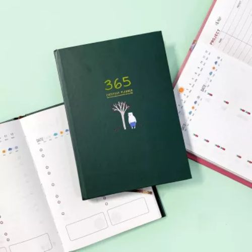 Sổ 365 Ngày Sổ Nhật Ký Kế Hoạch Everyday Planner A5 Cao Cấp