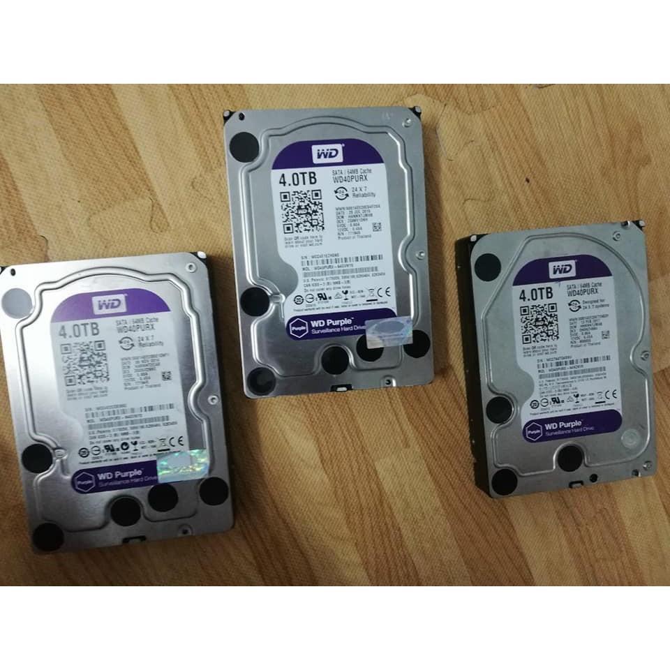 Thanh lý ít ổ cứng 4TB Blue/ Purple/ 4T Toshiba cho khách làm ổ backup hoặc chơi phim