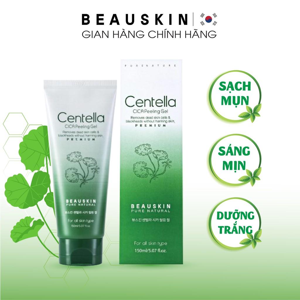 Hình ảnh Tẩy Tế Bào Chết Mặt BEAUSKIN Centella Cica Dành Cho Da Dầu Mụn 150ml - BCPG0300110