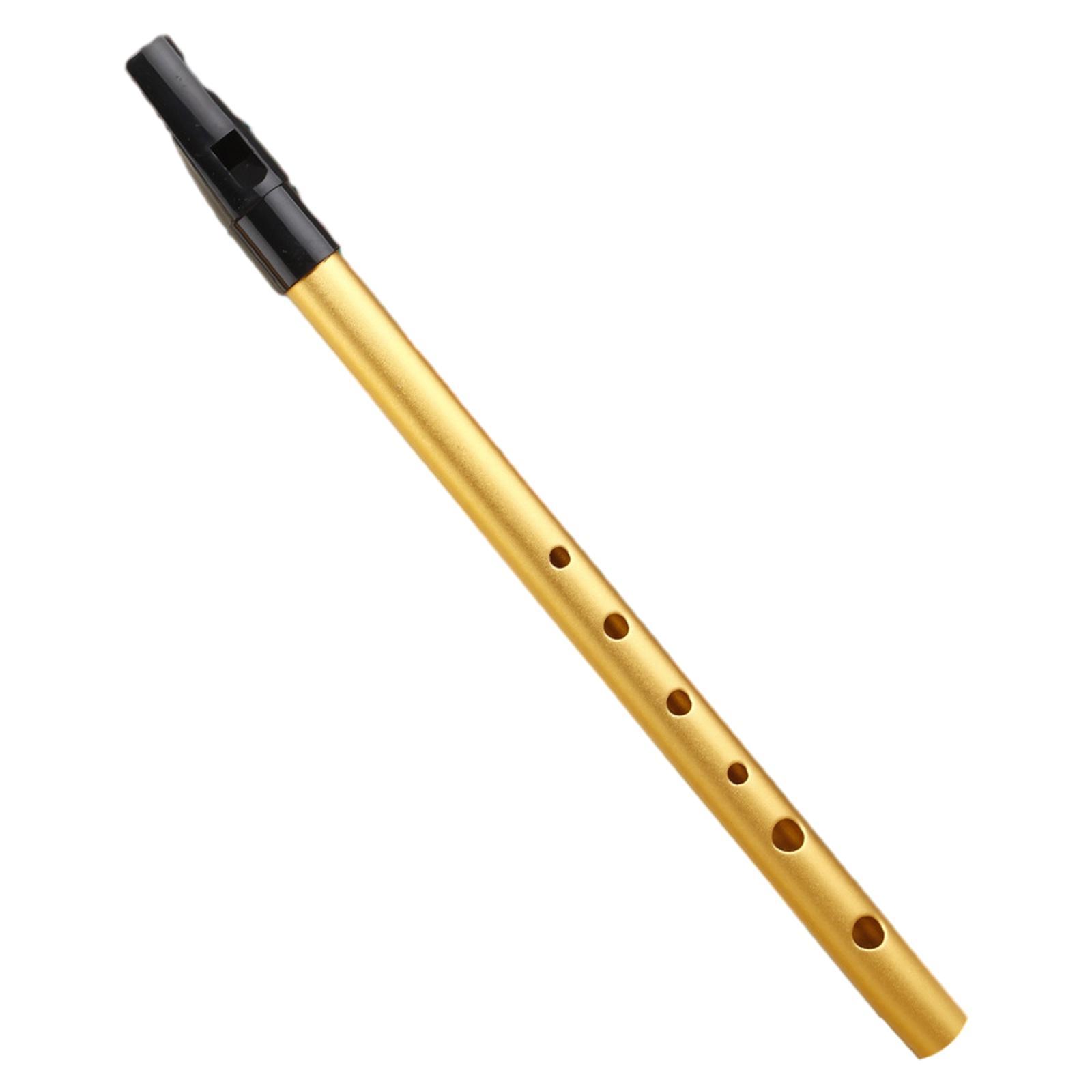 Whistle, Portable 6 Hole Piccolo Musical, Traditional Durable Flute Easy to Learn Fipple, Whistle Key of C for Kids, Beginners, Music Lovers Gift